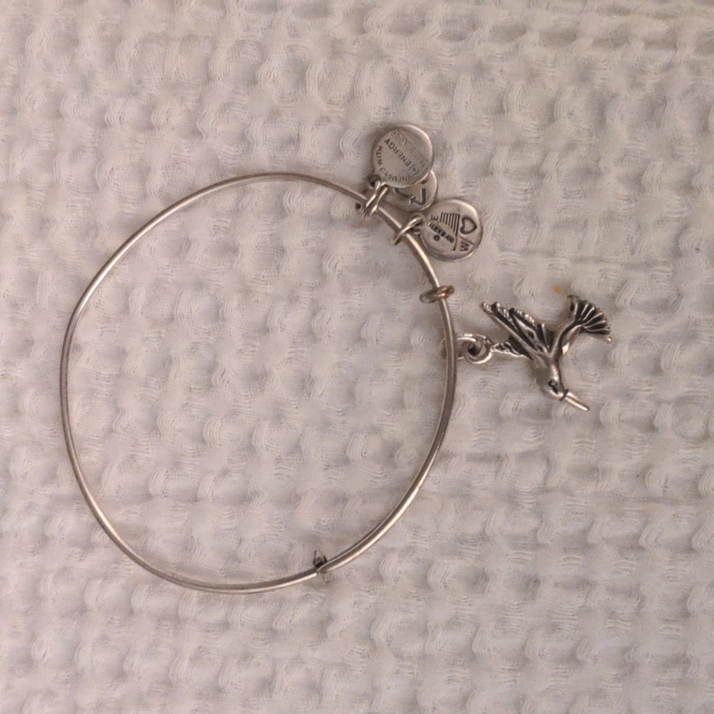 Alex and Ani hummingbird bracelet